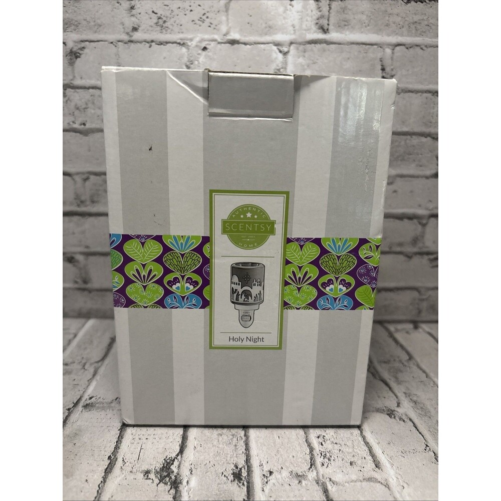 Scentsy Warmer Plug In New In Box Holy Night Retired Christmas Jesus